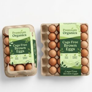 cage free brown eggs