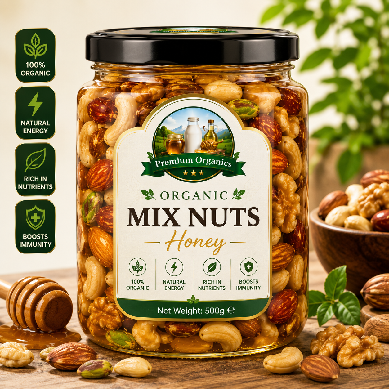 nuts honey mix
