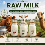 Raw Milk in Dubai: Fresh A2 Cow, Goat & Camel Milk in the UAE